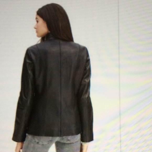 ‼️PRICE ⬇️❤️EUC Wilson’s black leather jacket - Picture 5 of 8